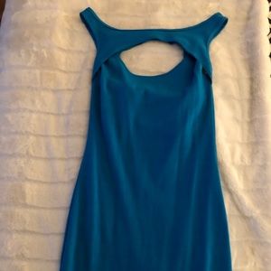 Blue party dress